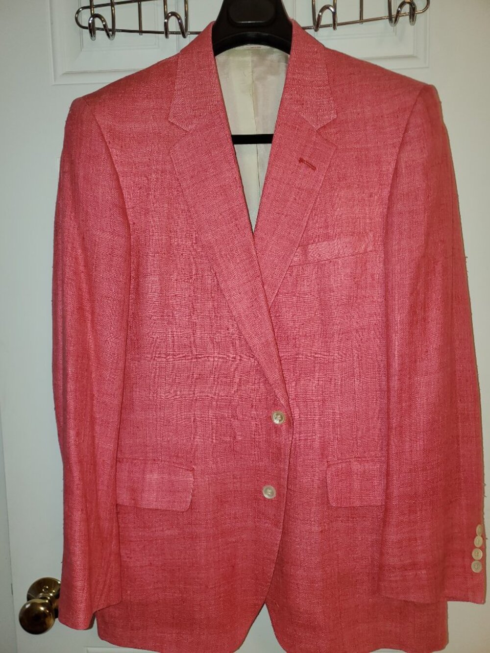 Vintage Light Red Blazer - 42R - Lord & Taylor